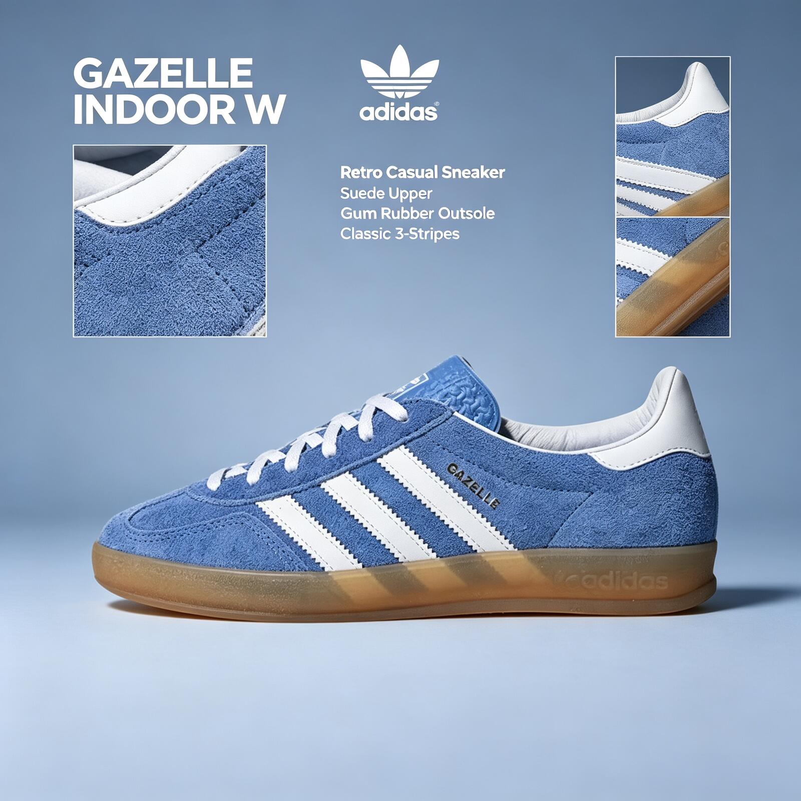 Adidas GAZELLE INDOOR W Origin - Adidas Shoes Gazelle incelemesi ve fiyatı