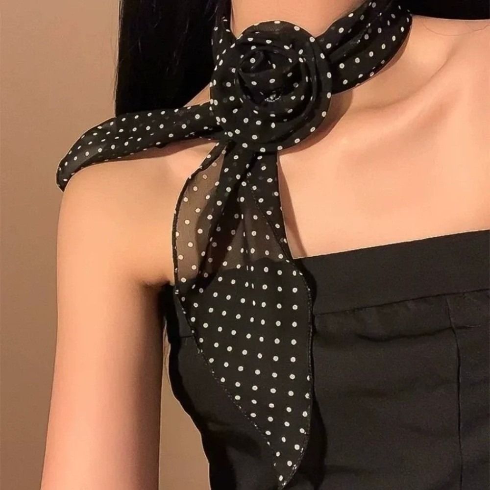 Yeni Ayrılabilir Şifon Uzun Eş - Ascot Neck Scarf incelemesi ve fiyatı
