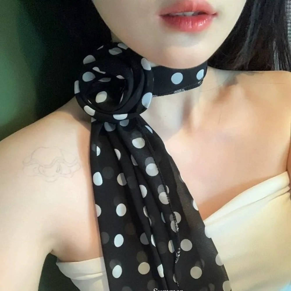 Yeni Ayrılabilir Şifon Uzun Eş - Ascot Neck Scarf incelemesi ve fiyatı
