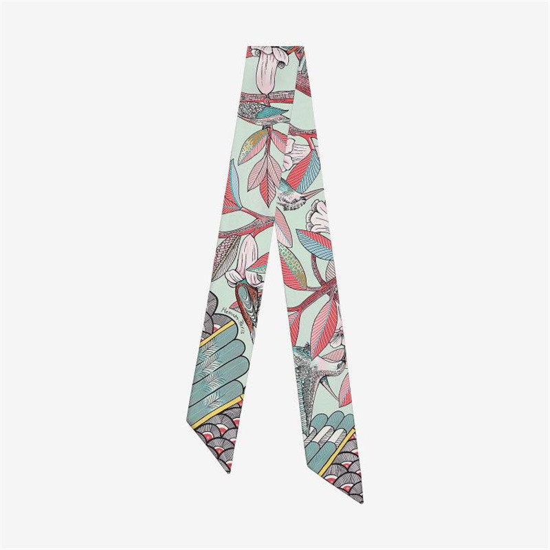 Lüks marka Hummingbird baskı s - Ascot Neck Scarf incelemesi ve fiyatı